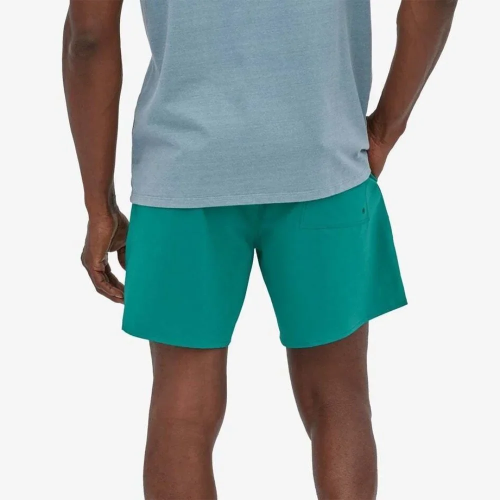 Patagonia Hydropeak Volley Shorts 16" Men's Team Surf Activist Borealis Green - Picture 9 of 10